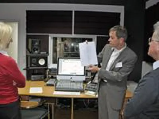 Bild: Regionalmarketing Oberpfalz: Netzwerk Oberpfalz bei der P&P Studios Audio-Agentur in Regensburg