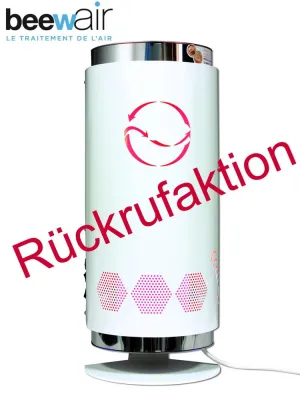 Bild: Rückruf: Beewair Luftreinigungsgerät entspricht nicht Medizinprodukterichtlinien