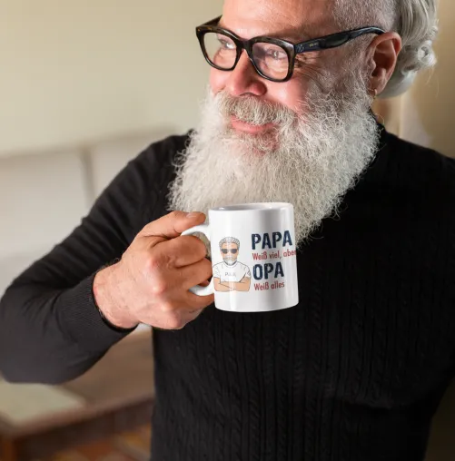 Bild: Climcat lanciert neue Kollektion Geschenk Personalisierte Tasse für Familie und Freund