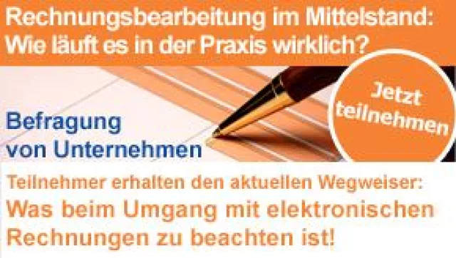 Rechnungsbearbeitung im Mittelstand: Wie läuft es in der Praxis wirklich? Bild: Rechnungsbearbeitung im Mittelstand: Wie läuft es in der Praxis wirklich?