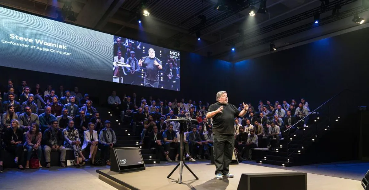 Steve Wozniak beim Audi MQ!