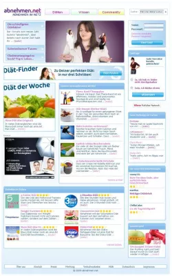 Bild: Ernährungsportal abnehmen.net startet in neuem Outfit in den Frühling