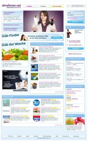 Bild: Ernährungsportal abnehmen.net startet in neuem Outfit in den Frühling