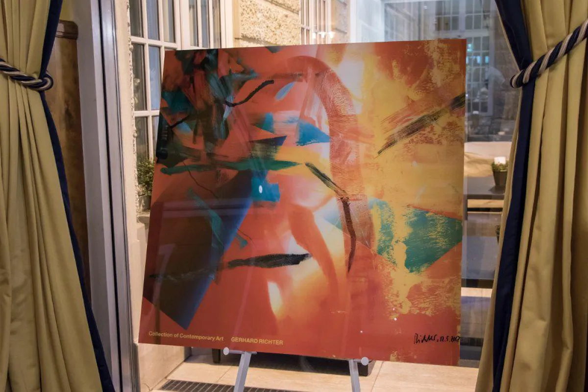 Gerhard Richter Farbedition Merlin, handsigniert