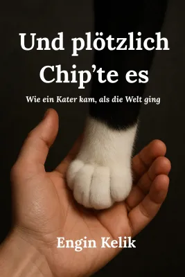„Und plötzlich Chip’te es – Wie ein Kater kam, als die Welt ging“ Bild: „Und plötzlich Chip’te es – Wie ein Kater kam, als die Welt ging“