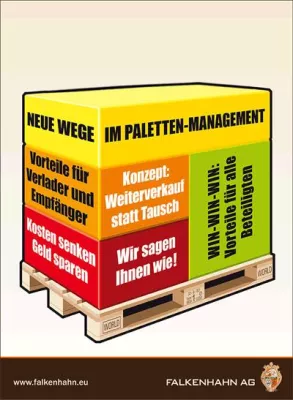 Bild: Falkenhahn AG präsentiert beim BME Symposium: Innovatives Logistik-Konzept „Weiterverkauf statt Tausch“