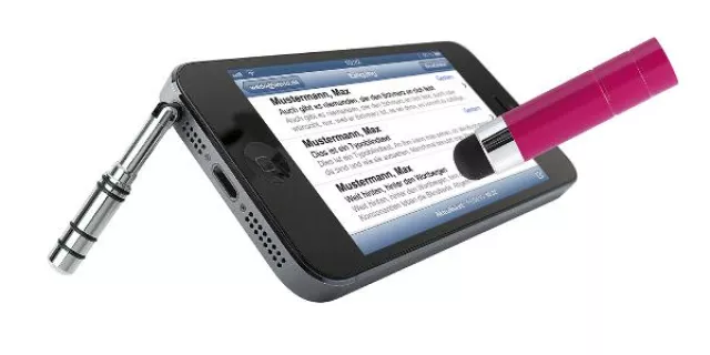 Bild: WEDO stellt das Smartphone hin