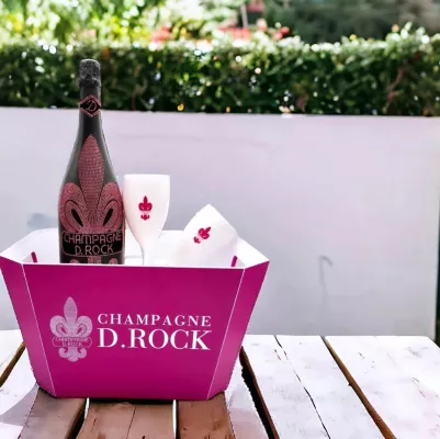 Bild: Champagne D. Rock - Der weltweit bekannte Luxuschampagner kehrt nach Cannes zurück