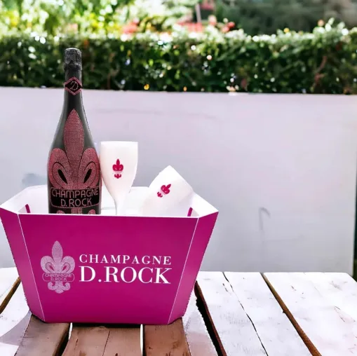 Bild: Champagne D. Rock - Der weltweit bekannte Luxuschampagner kehrt nach Cannes zurück