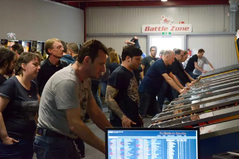 Internationales Flipperturnier am 6. und 7. April 2018 im Pinball Universe Bild: Internationales Flipperturnier am 6. und 7. April 2018 im Pinball Universe