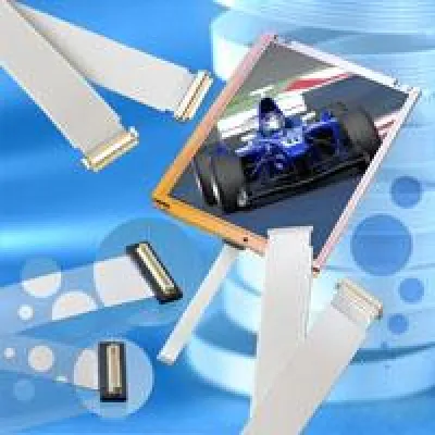 Bild: Flachbandkabel für HD Bildschirme mit LVDS-Übertragungsprotokoll