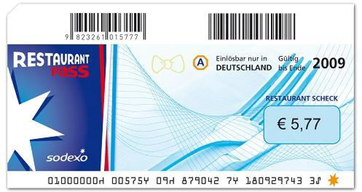Restaurant Pass Scheck