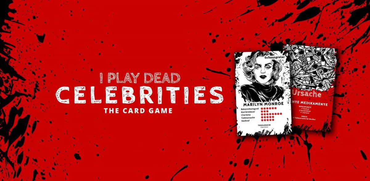 I play dead Celebrities - the card game