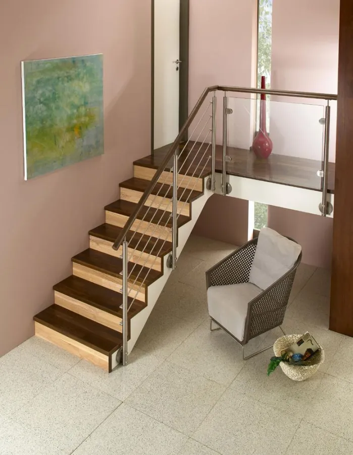 Treppen müssen nicht versteckt werden, sie können Räume sogar optisch aufwerten. Foto: Treppenmeister / Immowelt.de