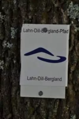 Bild: MIt GPS über den Lahn-Dill-Bergland-Pfad