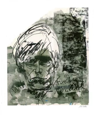 Bild: Exklusive Auflage – Lithografie 'Andy Warhol' von Armin Mueller-Stahl