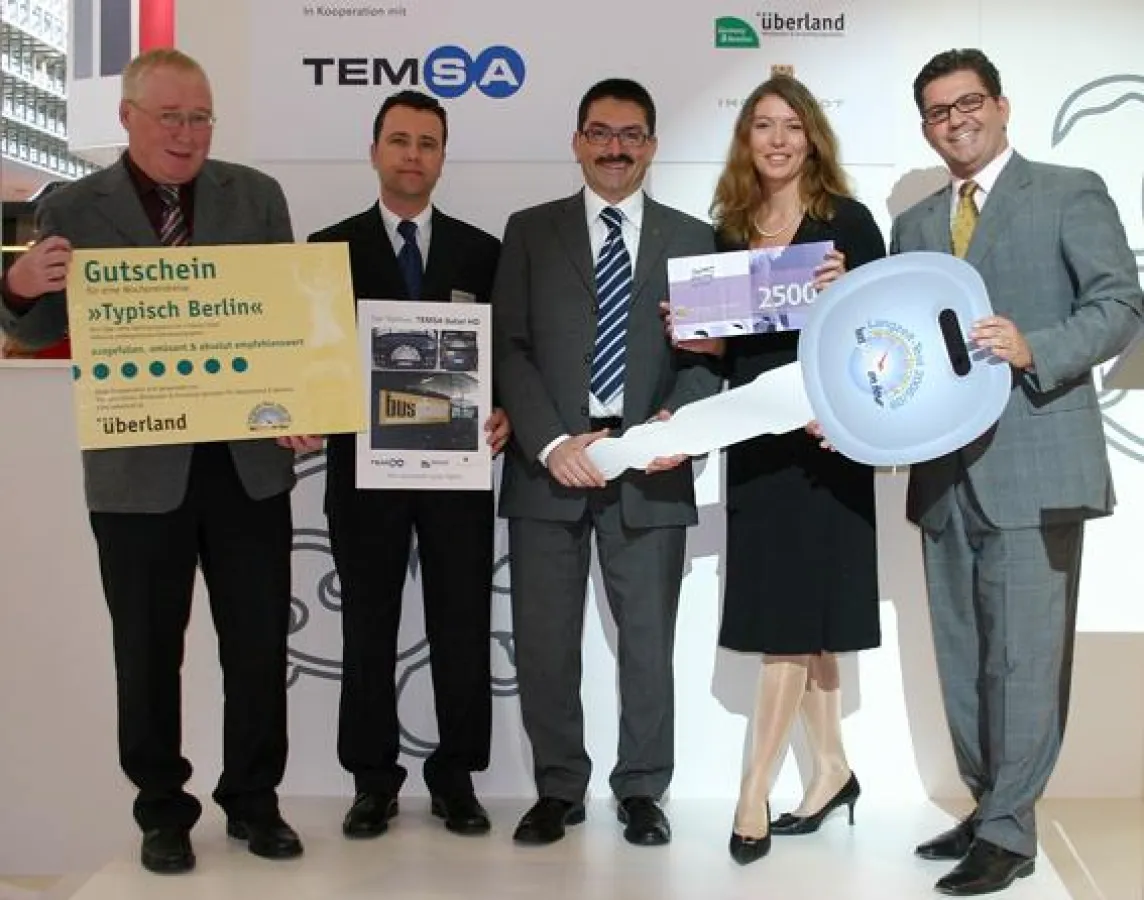 v.l. - Wolfgang Hibbeler, Caner Yurtsever, Horst Bottenschein , Constanze Hilgers und Stephan Brummet