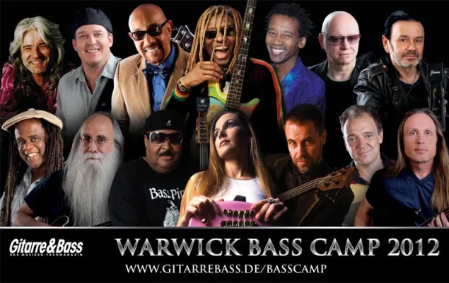 Warwick und Gitarre & Bass präsentieren Bass Camp 2012 Bild: Warwick und Gitarre & Bass präsentieren Bass Camp 2012