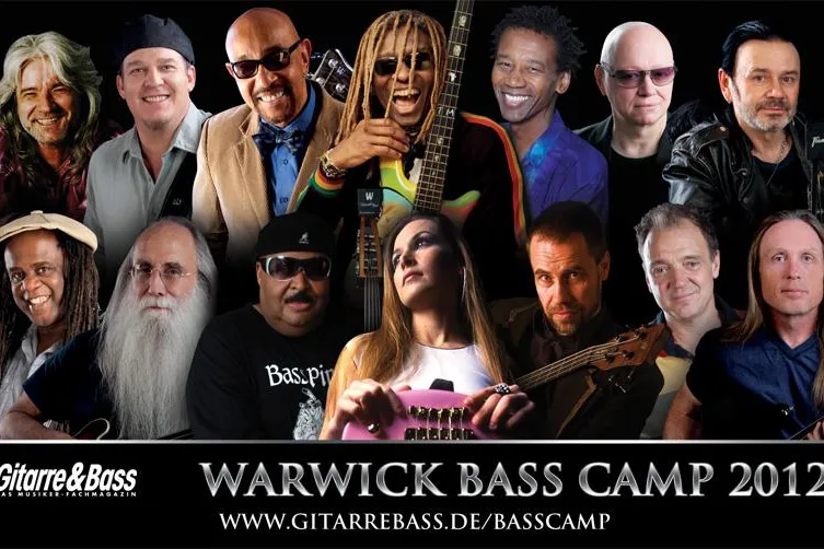 Bild: Warwick und Gitarre & Bass präsentieren Bass Camp 2012