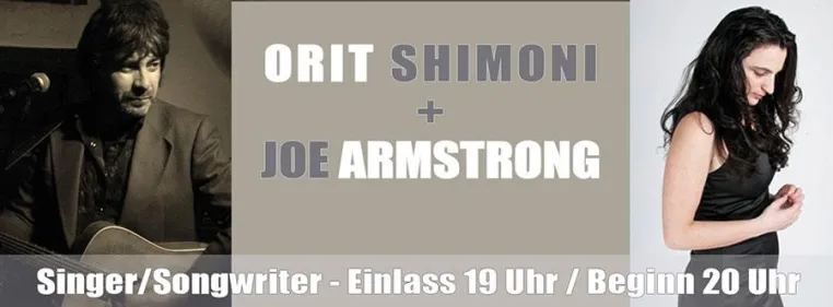 Orit Shimoni + Joe Armstrong - Live Concert Bild: Orit Shimoni + Joe Armstrong - Live Concert