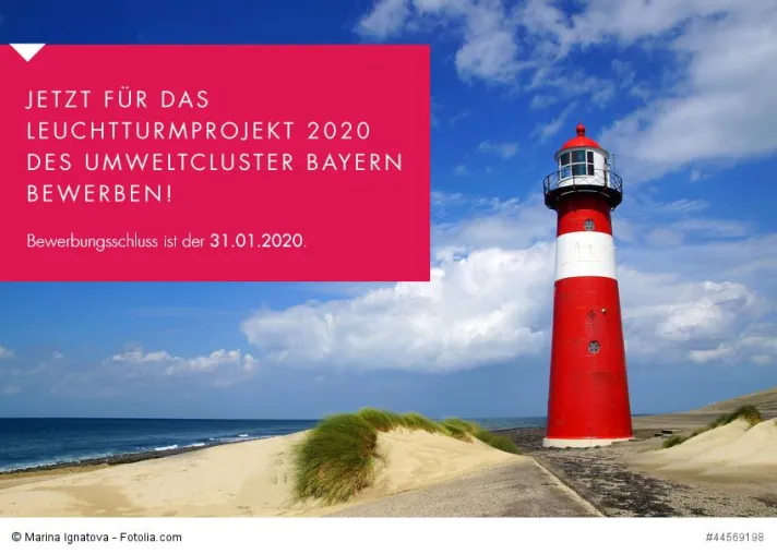 Bild: Der Umweltcluster Bayern zeichnet auch 2020 wieder visionäre Technologien aus Bayern aus.