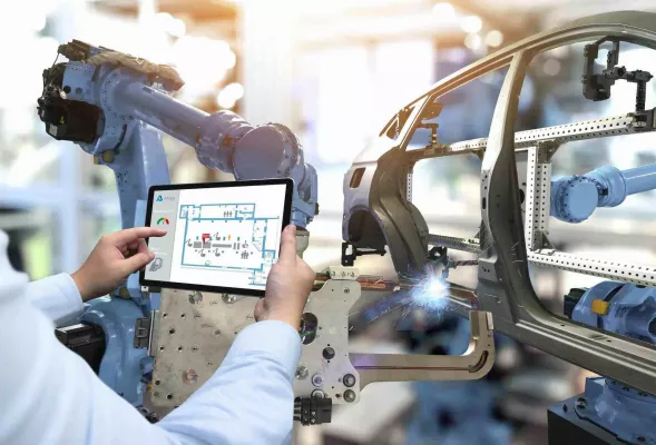 Bild: "Digitale Supply Chain"