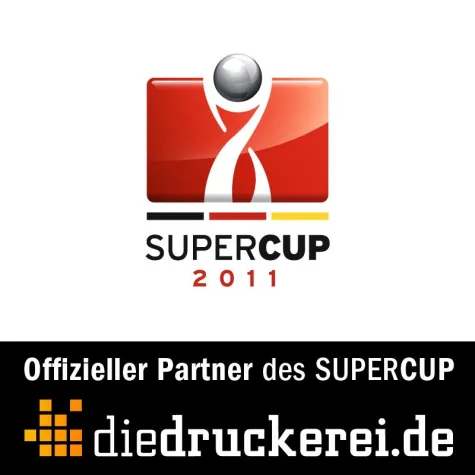 Bild: diedruckerei.de ist offizieller Partner beim DFL-Supercup 2011
