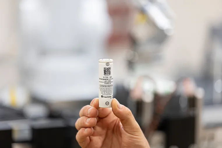 Bild: Nachhaltige Batteriezelle mit erhöhter Energiedichte