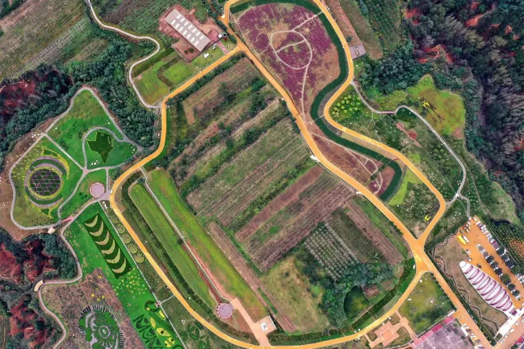 Bild: Das Dorf Yangshao im Kreis Mianchi in der Provinz Henan wurde als eine der "100 wichtigsten archäologischen En