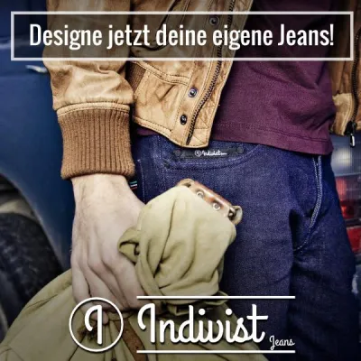 Bild: Mit Indivist Jeans online selbst gestalten