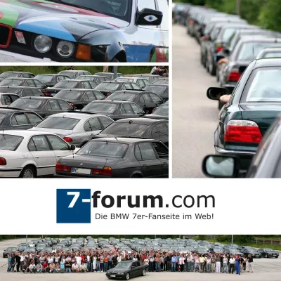 Bild: Deutschlands größtes BMW 7er-Treffen des Jahres am 07.07.07 in Wegberg