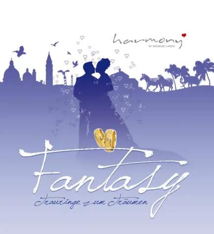 Bild: Fantasy, die neue Trauringkollektion aus dem Hause harmony