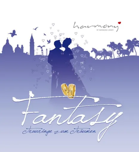 Bild: Fantasy, die neue Trauringkollektion aus dem Hause harmony