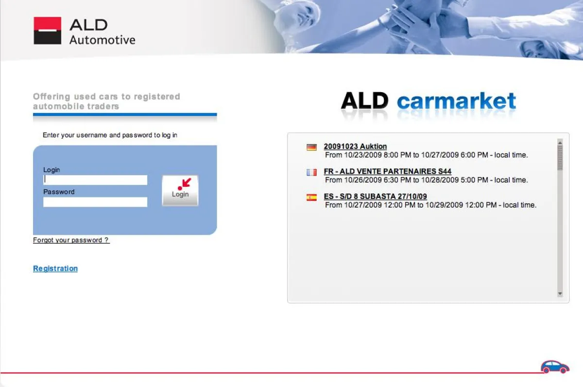 ALD carmarket Startseite