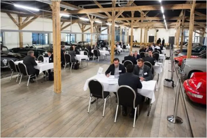 „Logistik-Speeddating” für Verlader und Speditionen Bild: „Logistik-Speeddating” für Verlader und Speditionen