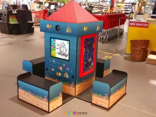 Bild: Kinderspielecken im Einzelhandel und Shopping Center