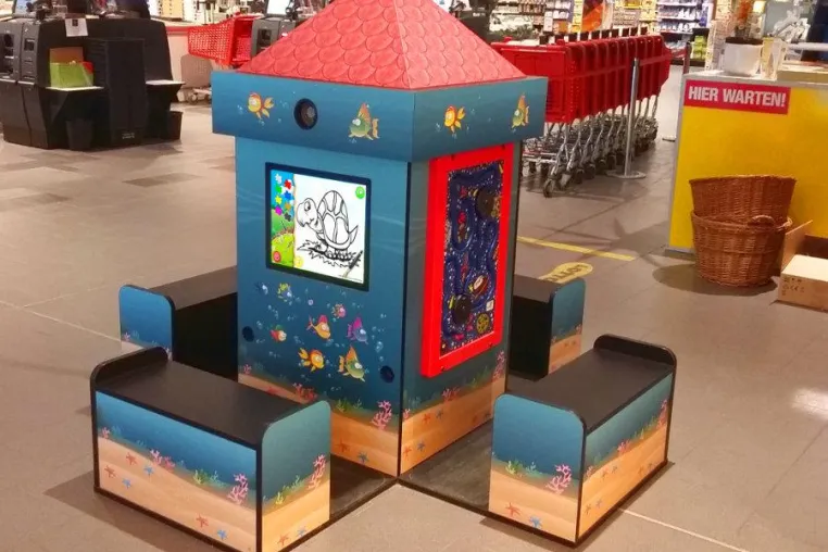 Bild: Kinderspielecken im Einzelhandel und Shopping Center