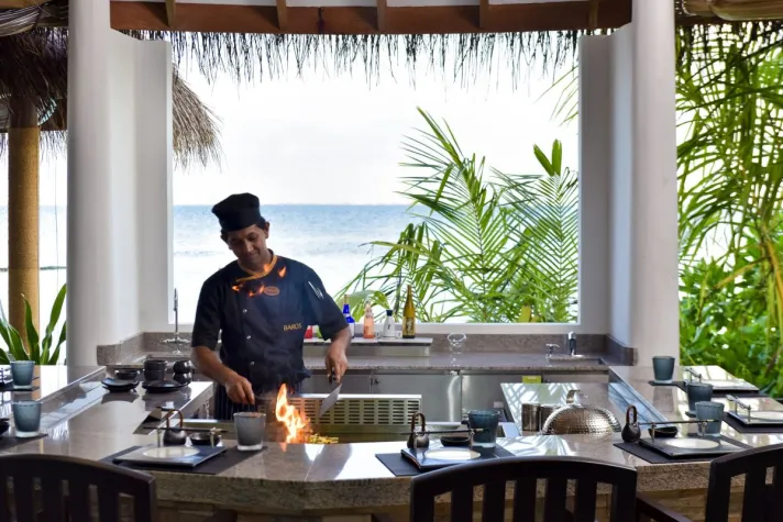 Baros Maldives:"It's a man's world" Bild: Baros Maldives:"It's a man's world"