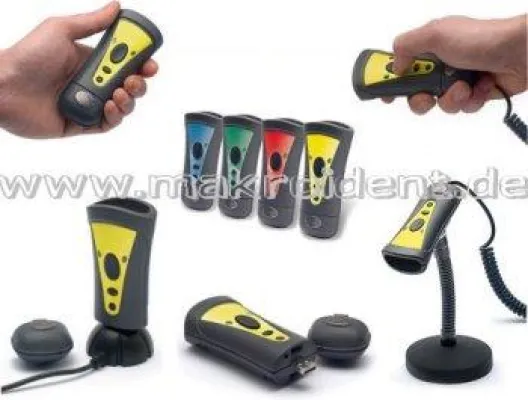 Bild: smartSCANNDY - Robustes Miniatur Barcode- und RFID-Lesegerät
