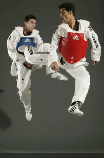 ISPO 2007: Neue Elektronische Kampfsportweste rettet Taekwondo als olympische Disziplin Bild: ISPO 2007: Neue Elektronische Kampfsportweste rettet Taekwondo als olympische Disziplin