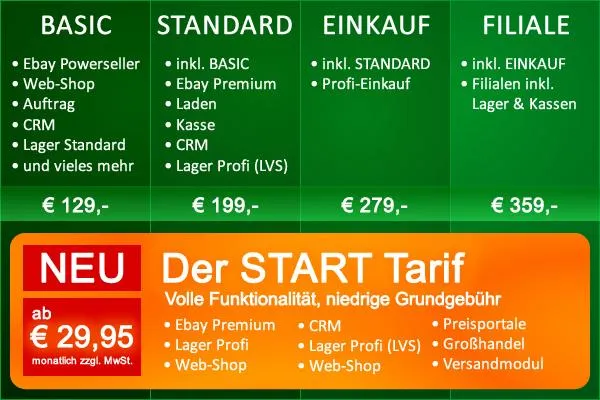 Mehrkanalvertriebs und -warenwirtschaftlösung YES4trade in Profiausstattung zum Einsteigerpreis Bild: Mehrkanalvertriebs und -warenwirtschaftlösung YES4trade in Profiausstattung zum Einsteigerpreis