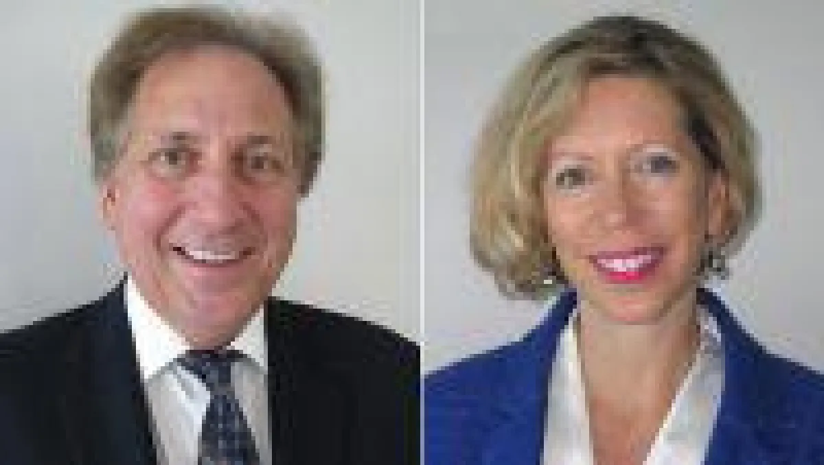 Dr. Dwight Back and Michele Gardill, P.E.