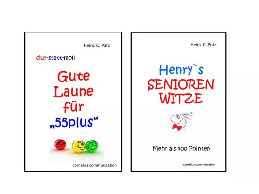 Bild: Gute Laune als Medizin gegen Altersstress - 2 neue originelle Buchtipps