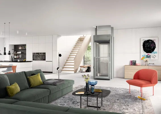 Bild: Mit dem Privatlift durch die Decke: Wohnqualität und Immobilienwert stufenlos erhöhen