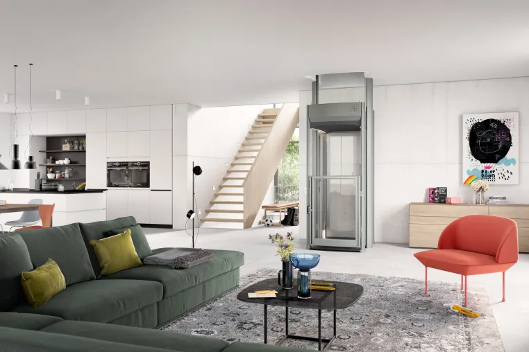 Bild: Mit dem Privatlift durch die Decke: Wohnqualität und Immobilienwert stufenlos erhöhen