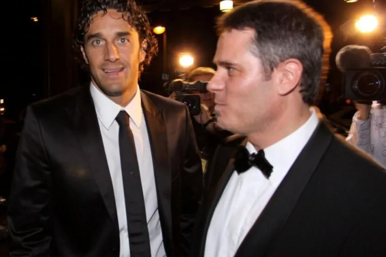Bild: Luca Toni als neues UNESCO- Gesicht bei der Charity-Gala in Köln vorgestellt