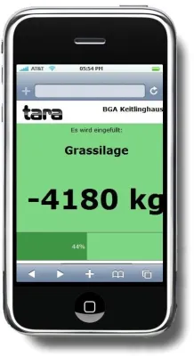 Automatische Dokumentation der Dosiererbefüllung auf Biogasanlagen mit dem ZEUS-Modul „tara“ Bild: Automatische Dokumentation der Dosiererbefüllung auf Biogasanlagen mit dem ZEUS-Modul „tara“