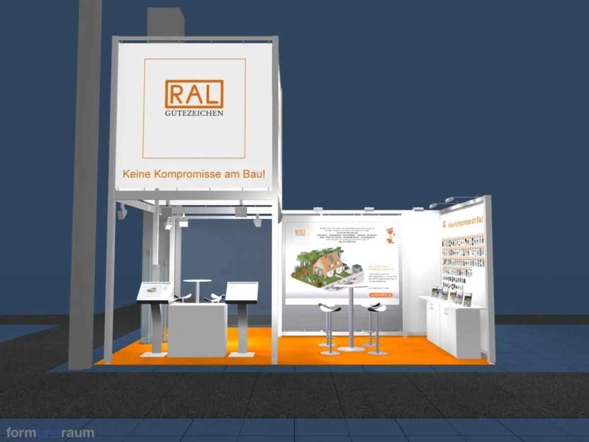 RAL und zehn seiner Gütegemeinschaften präsentieren sich auf der Fachmesse Bau 2011 auf Stand 10, Eingang West.