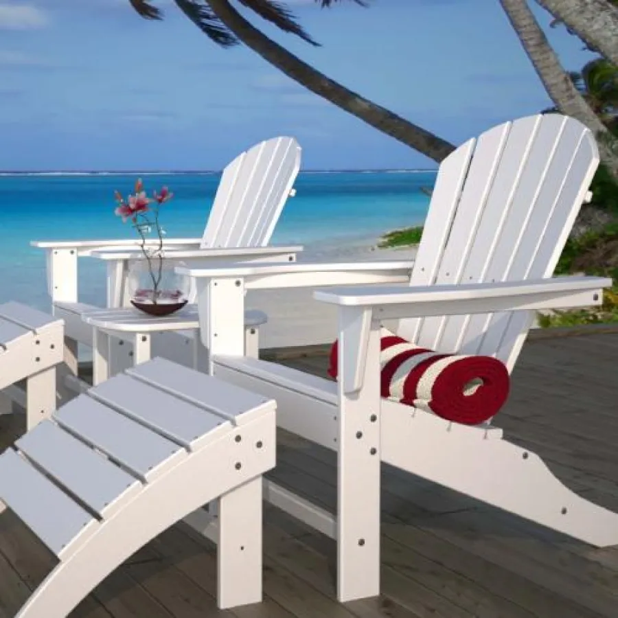 Casa Bruno Adirondack Chair South Beach aus recyceltem Kunststoff