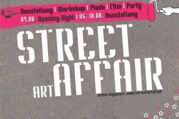 STREET ARTAFFAIR - Streetart, Workshops, Mode und Film in Leipzig Bild: STREET ARTAFFAIR - Streetart, Workshops, Mode und Film in Leipzig